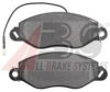 NISSA 410609X225 Brake Pad Set, disc brake
